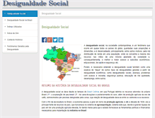 Tablet Screenshot of desigualdade-social.info